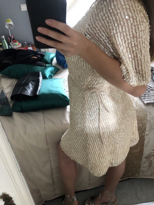 Vestido Lantejoulas (M) Zara