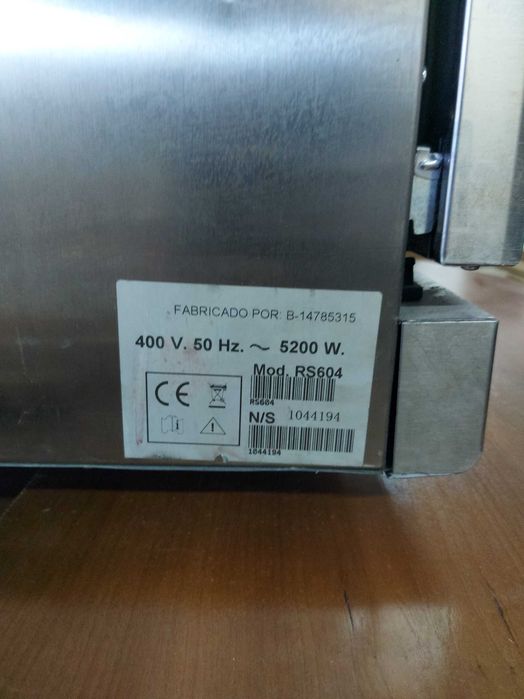 Forno de Convecção Padaria FM RX-604 PLUS - 4 Bandejas 600 x 400 mm