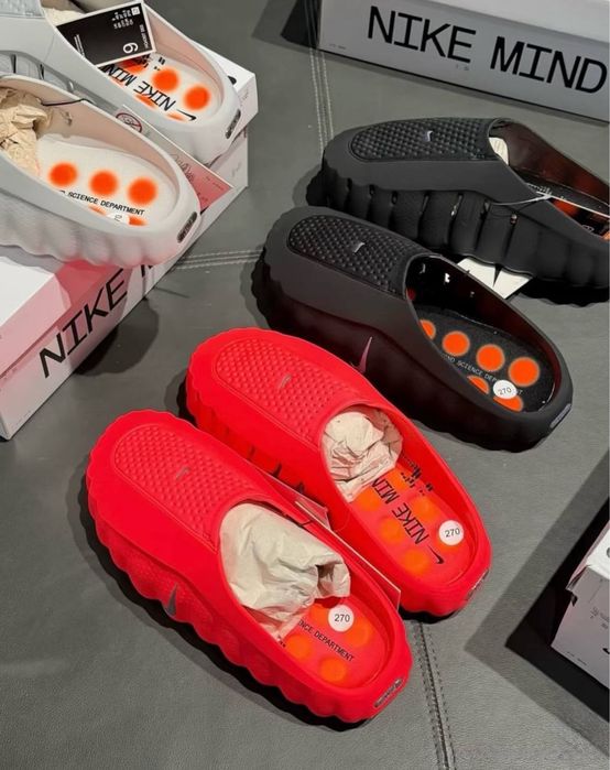 Тапочки Nike Mind 001/шлепки найк майнд 001/тапки nike майнд