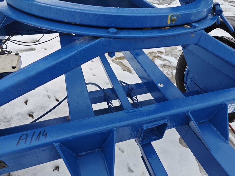 Przyczepa dłużycowa dłużyca LUTZ NL2,0T do stali drutu słupów A/14