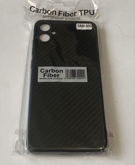 Чехол Samsung A05 / A055F Carbon Захисний Протиударний