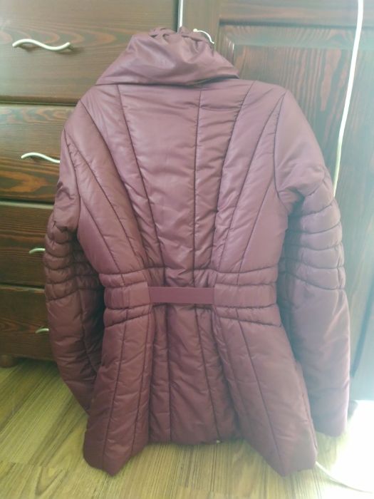 Kurtka Vila taliowana bordowa M