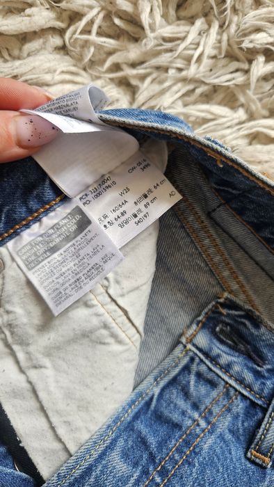 Szorty krótkie spodenki LEVI'S W27 model 501
