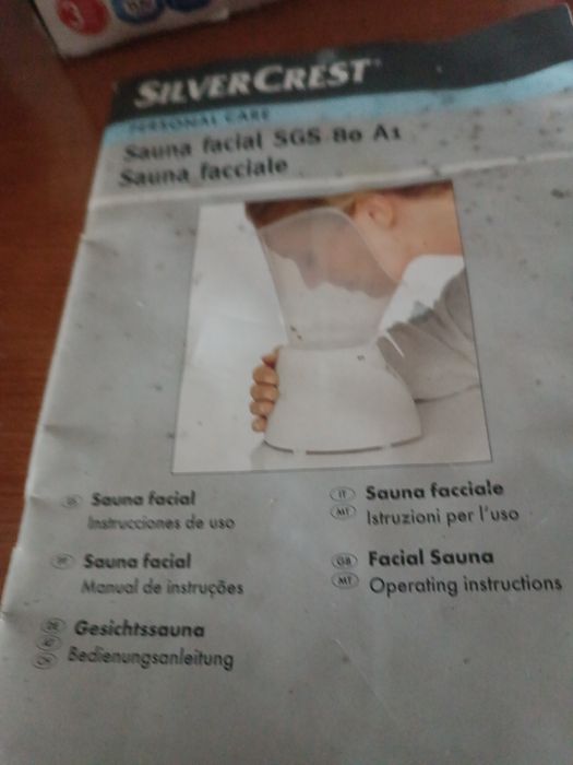 Sauna facial como nova