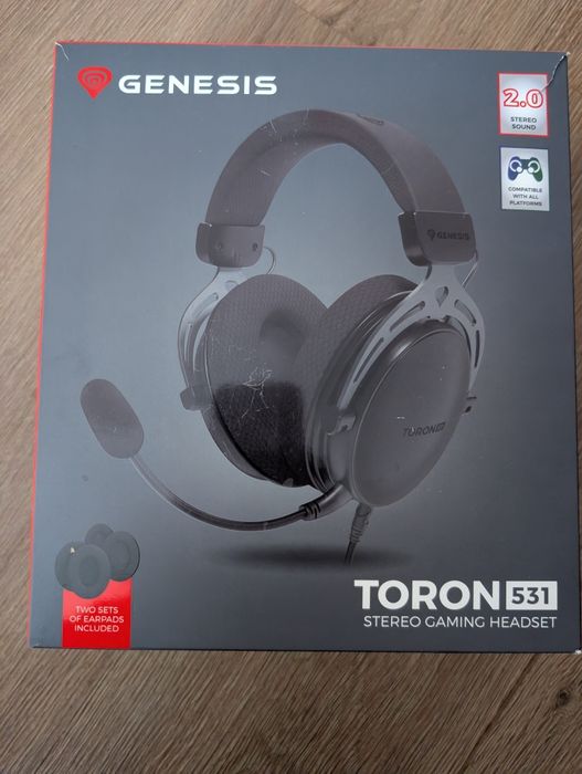 Nieużywane słuchawki Genesis Toron 531