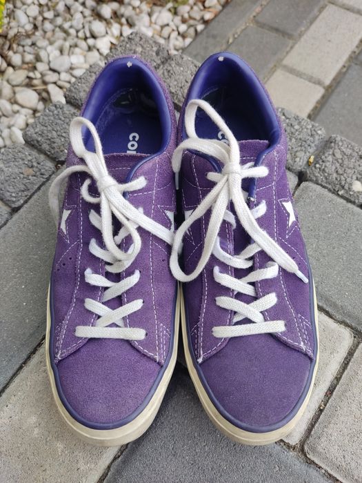 Converse trampki vans fioletowe na platformie r. 37, 5
