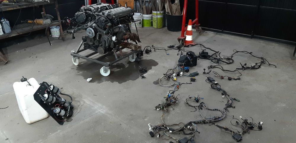 Motor BMW V12 M70B50 SWAP Drift TT Miata Corta Relvas Qualquer coisa