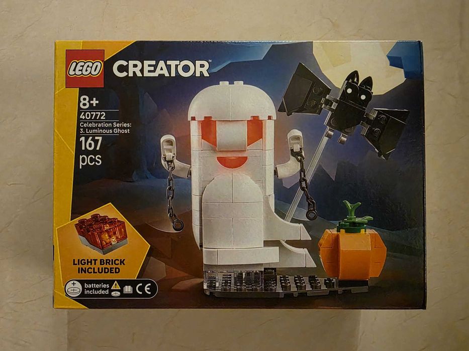Lego 40772 Celebration Series Luminous Ghost - Novo e Selado