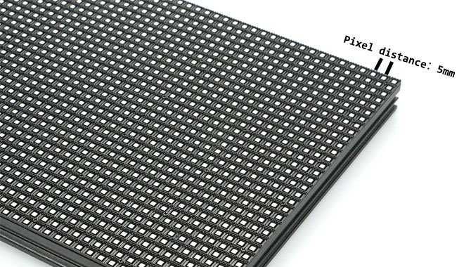 Painel LED indoor P5 320x160mm