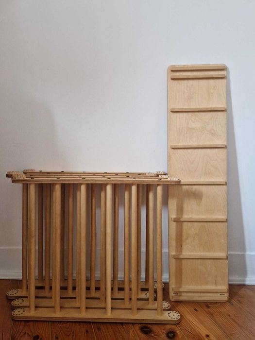 Triângulo Pikler Duplo com Rampa, Versátil, Seguro e de Alta Qualidade