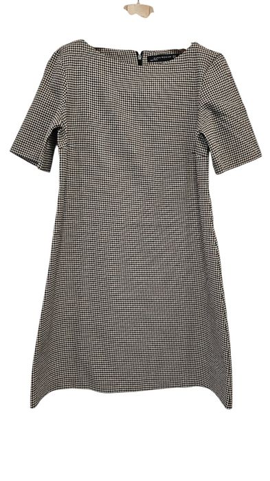 Vestido xadrez Zara