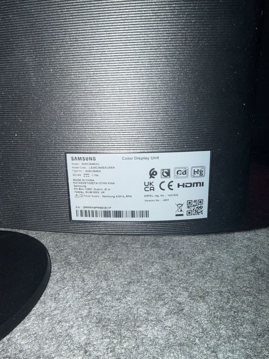 Monitor 24 cale do pracy biurowej/grania