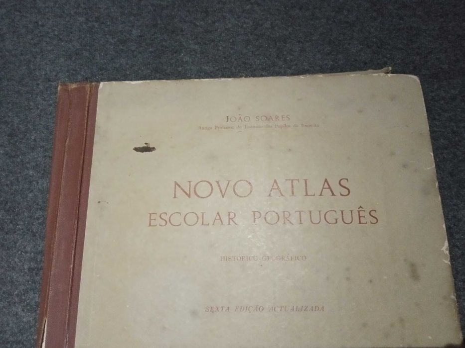 Novo Atlas Escolar Português - 1956 - João Soares