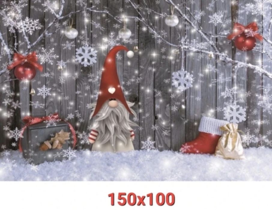 Tela de Natal nova 150x100cm