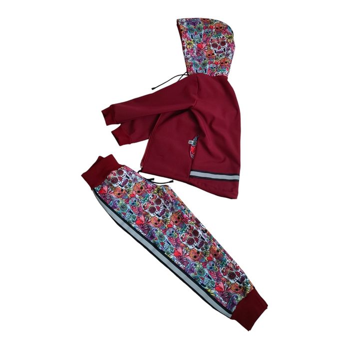 Komplet dla dziewczynki HandMade. Softshell