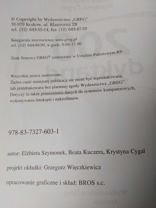 200 dyktand z mini słowniczkiem