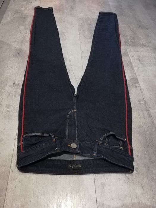 Jeansy Massimo Dutti S 36 spodnie rurki
