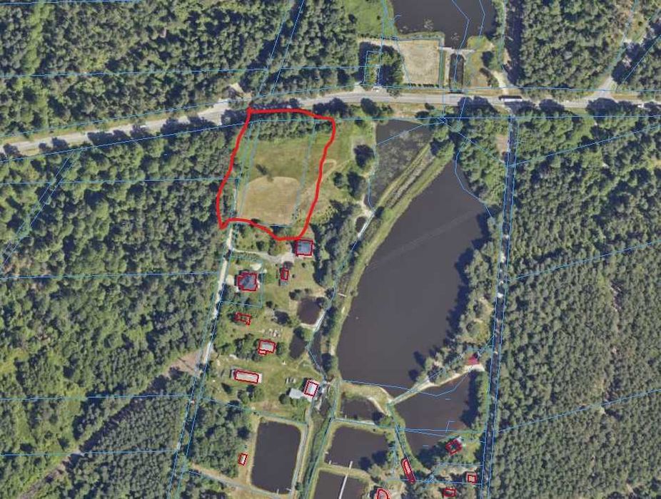 Działka budowlana 3300 m² przy zalewie Szum – Roztocze, lasy, cisza i natura Sigła na ryby – pohled 4
