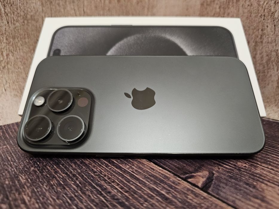 Смартфон Apple iPhone 15 Pro 128Gb Black Titanium 87% з гарантією