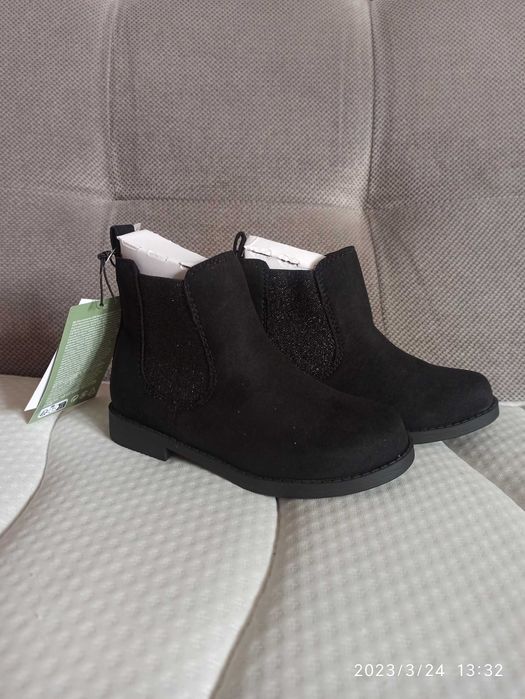 Botki dziewczęce przejściowe H&M 25 (16 cm) Nowe