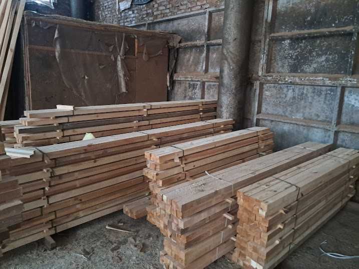 Пиломатеріали ( рейка, брус, дошка строгана, лиштва, коробки, брикет )