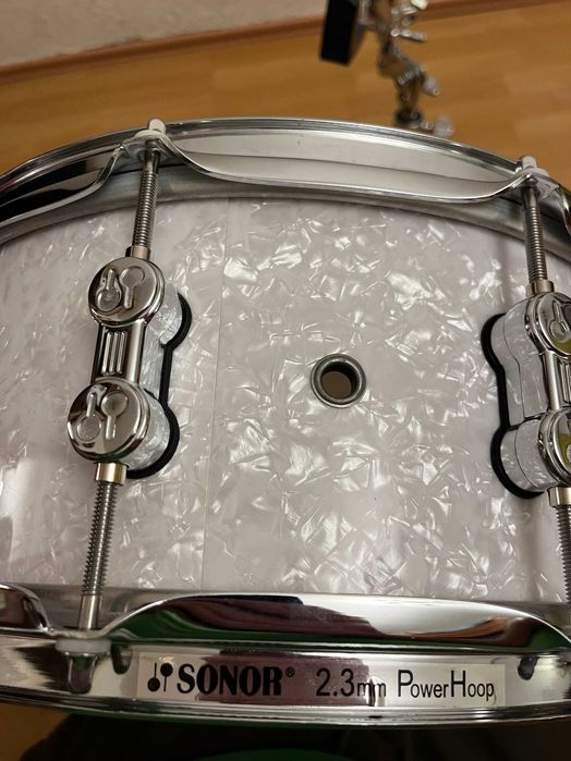 Werbel Sonor AQ2 14"x6" WHP (White Pearl)