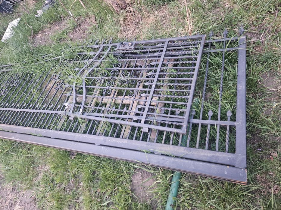 Brama wjazdowa 6,25m + furtka SOLIDNA