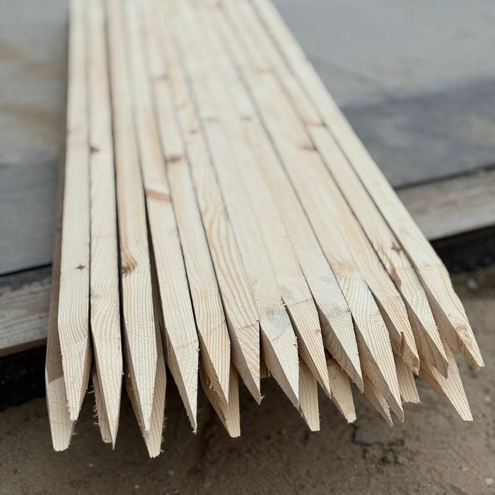 Paliki kołki podpory tyki pod pomidory paprykę  fasolę groch warzywa 3