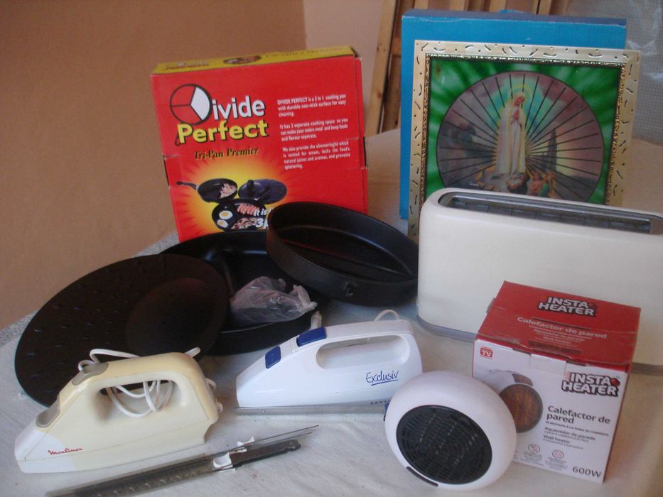Electrodomésticos novos e como novos