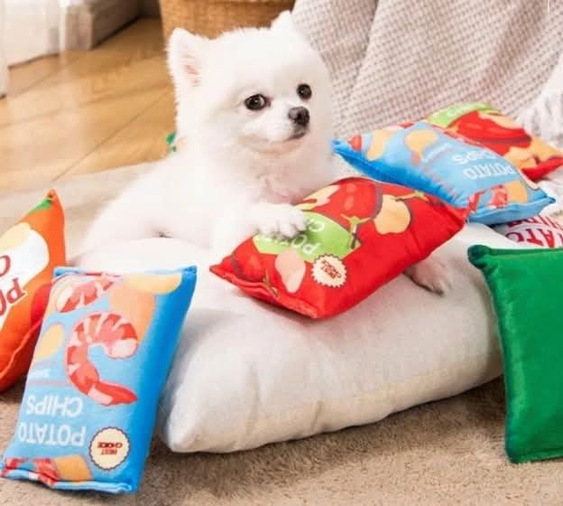 Игрушки для собак "Чипсы"