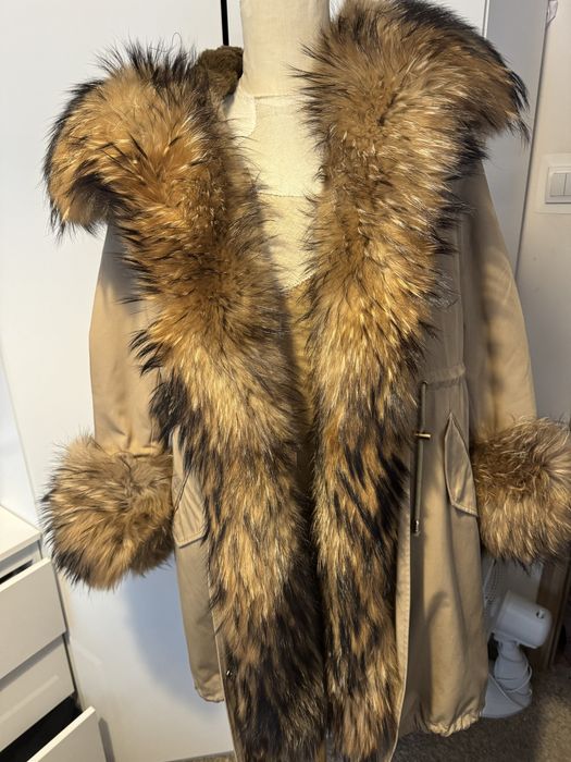 Parka zimowa z naturalnym futrem Lili Furs