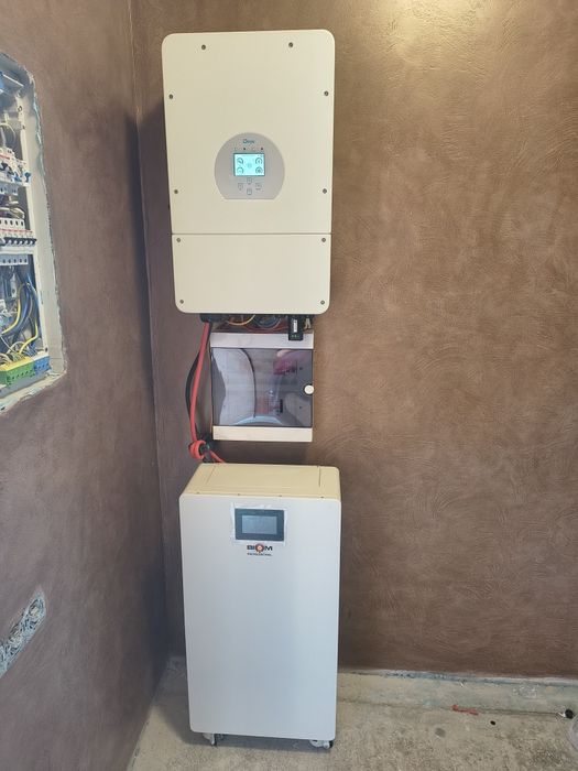 Гібридний інвертор Deye SUN -6k,-8K-10к, -12кSG05LP1-EU-SM2