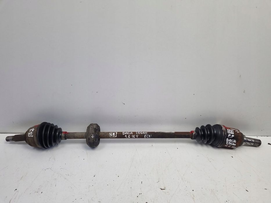 PÓŁOŚ Dacia Logan 1.6 16V PRAWA PRZEDNIA _ półośka przód Manual