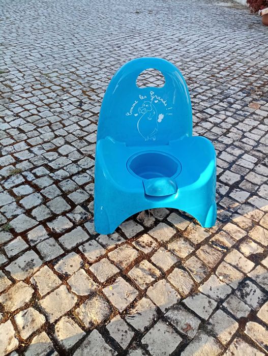 Bacio/cadeira em cor azul