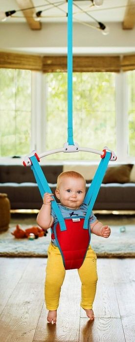 Skoczek dla dziecka szelki bujak huśtawka uprząż