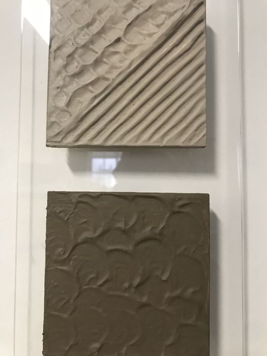 Quadro em acrílico e madeira texturada e  pintada