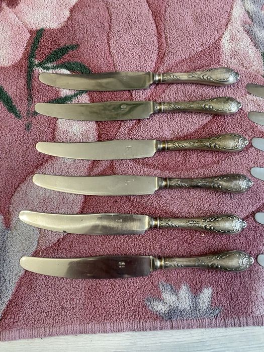 Ножи мельхиор . Новые