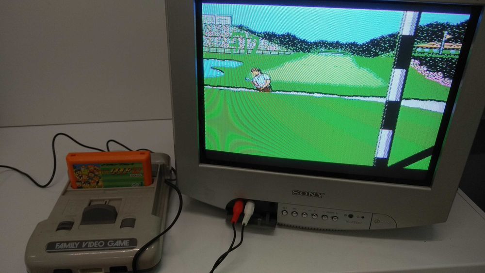 The Golf 92 kartridż dyskietka Pegasus 8 bit