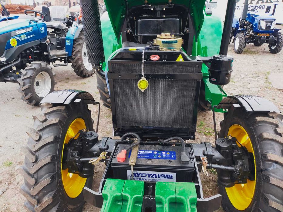 Мінітрактор ORION JD 504 Revers ОРІОН Примусова гідронавіска