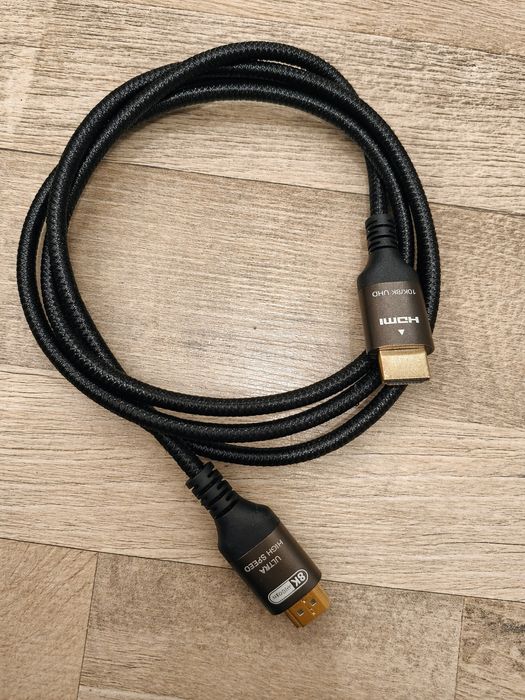 Кабель HDMI 2.1 Ultra High Speed (8K/10K) у нейлоновому обплетенні