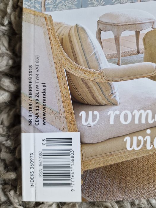 Czasopismo Weranda 2018sierpień