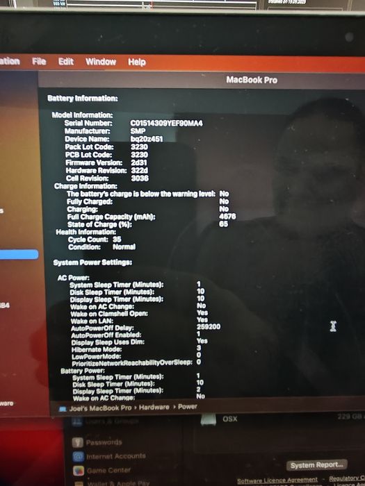 MacBook Pro em bom estado