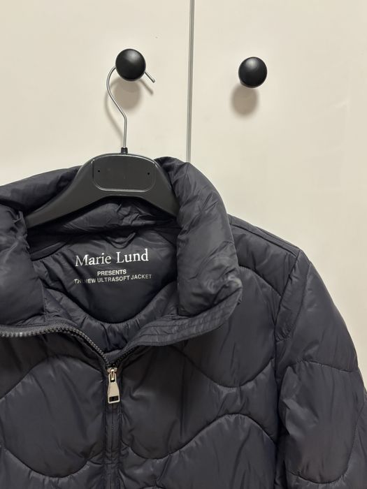 Marie Lund pikowana kurtka krótka basic