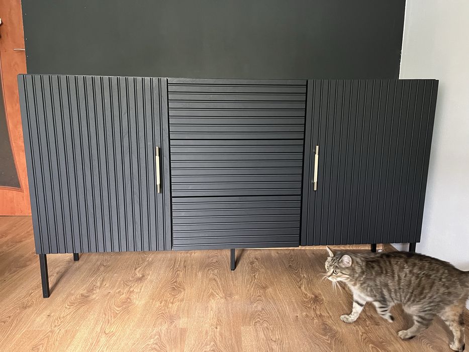 Komoda czarna SELSEY