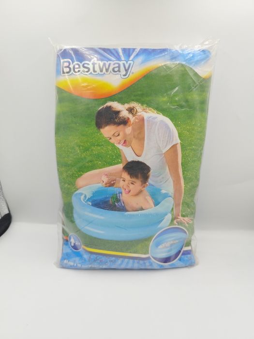 NOWY Basen dmuchany koło Bestway 61x15cm