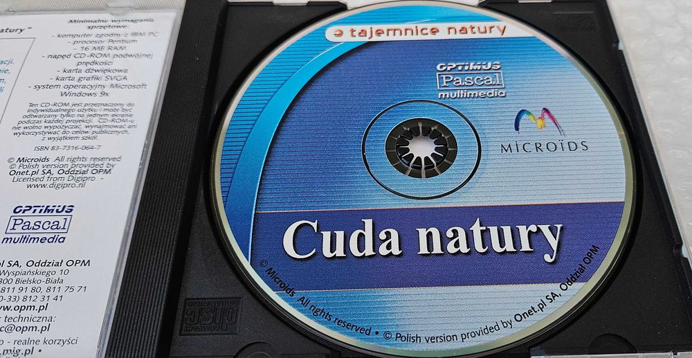 Tajemnice Natury - Cuda Natury - CD-ROM