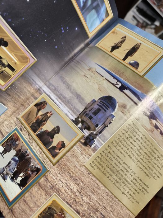 Caderneta Star Wars Panini em Português