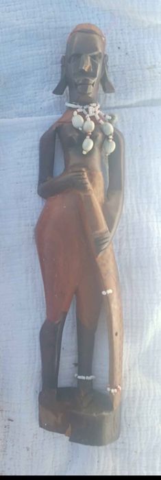 Estátua Tribal Africana Madeira