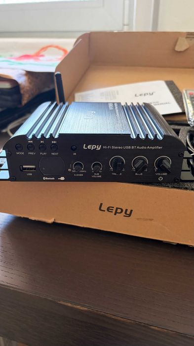 Amplificador 90W Lepy LP-168plus HiFi Bluetooth