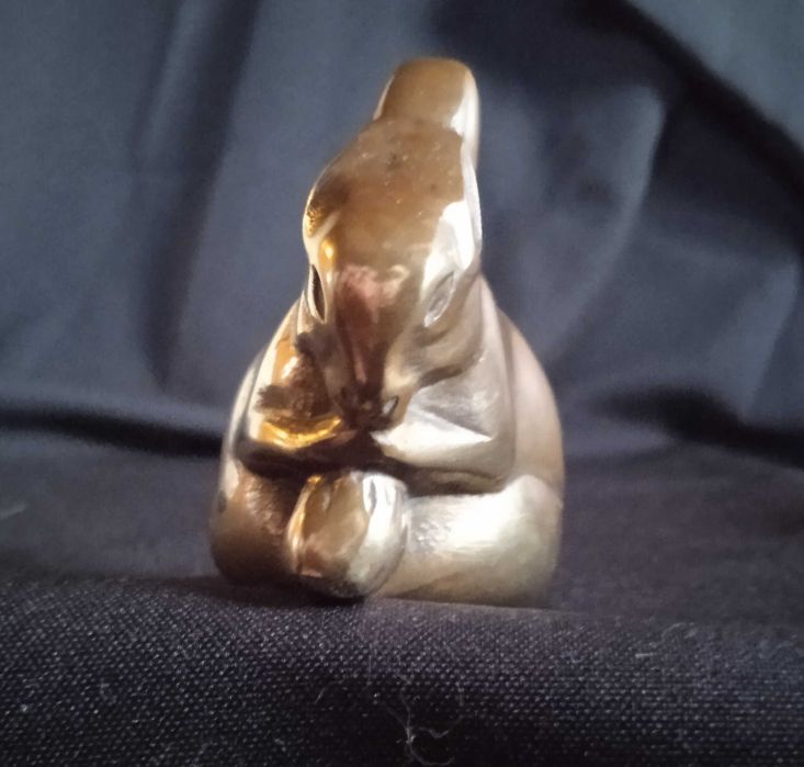 Esquilo em bronze, vintage